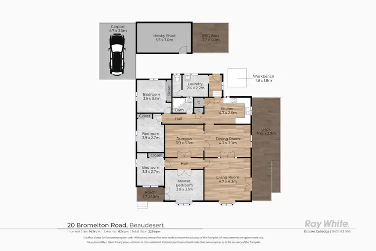 Floorplan of Homely house listing, 20 Bromelton Street, Beaudesert QLD 4285