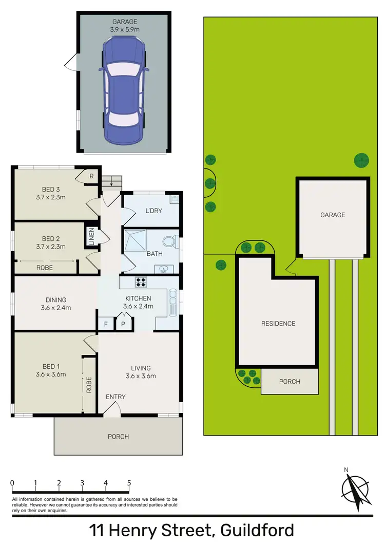 Floorplan of Homely house listing, 11 Henry St, Guildford NSW 2161