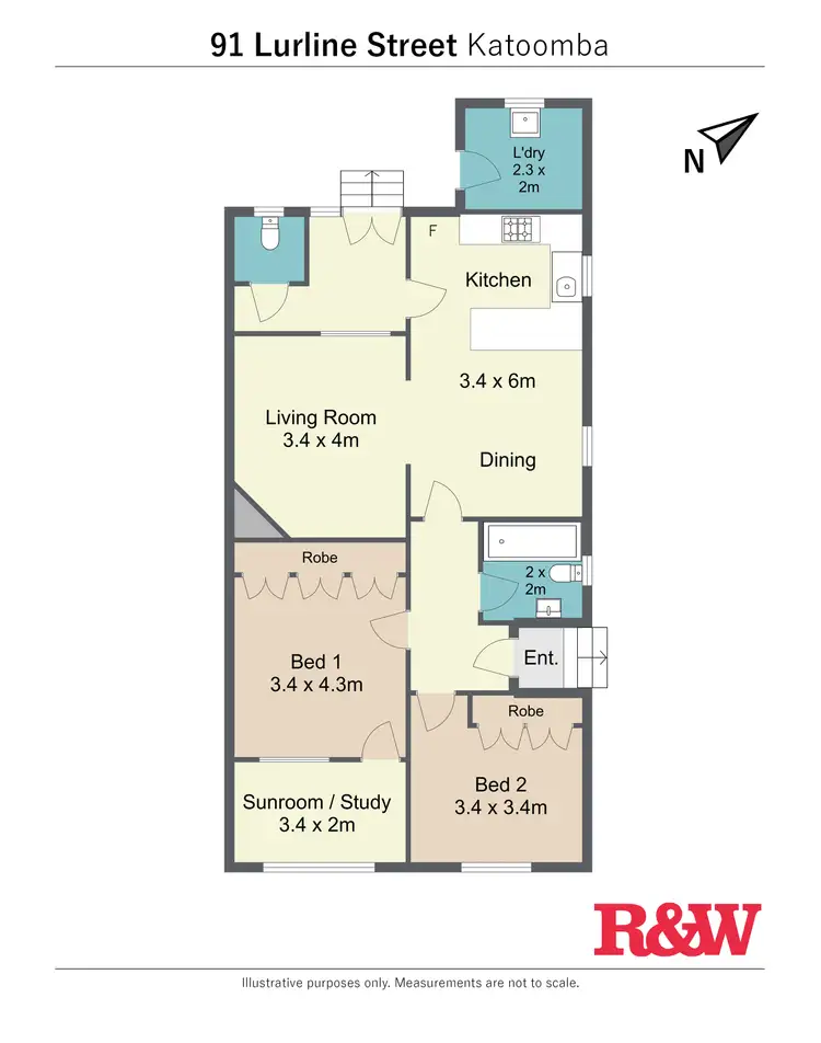 Floorplan of Homely house listing, 91 Lurline Street, Katoomba NSW 2780