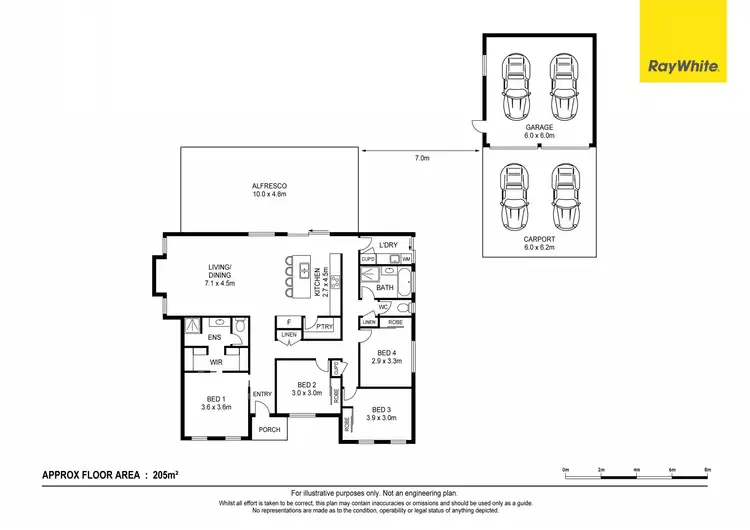 Floorplan of Homely house listing, 33 Twin Oaks Court, Woodford QLD 4514