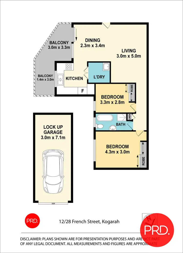 Floorplan of Homely unit listing, 12/28-30 French Street, Kogarah NSW 2217