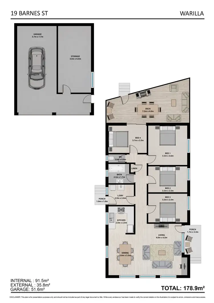 Floorplan of Homely house listing, 19 Barnes Street, Warilla NSW 2528
