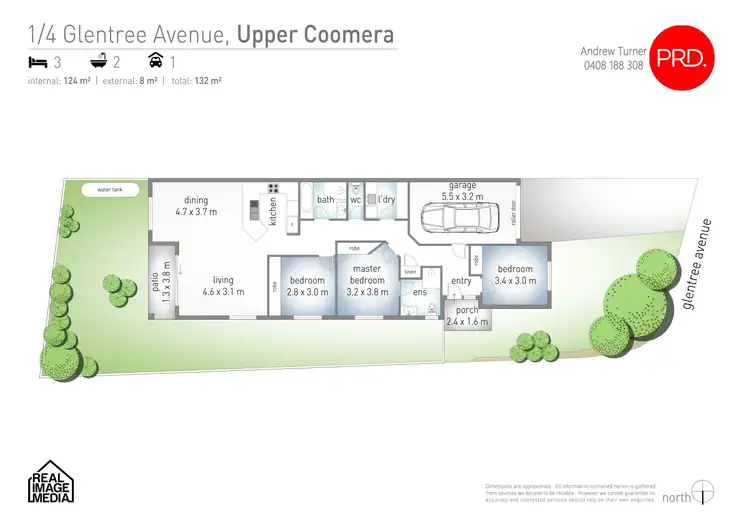 Floorplan of Homely house listing, 1/4 Glentree Avenue, Upper Coomera QLD 4209