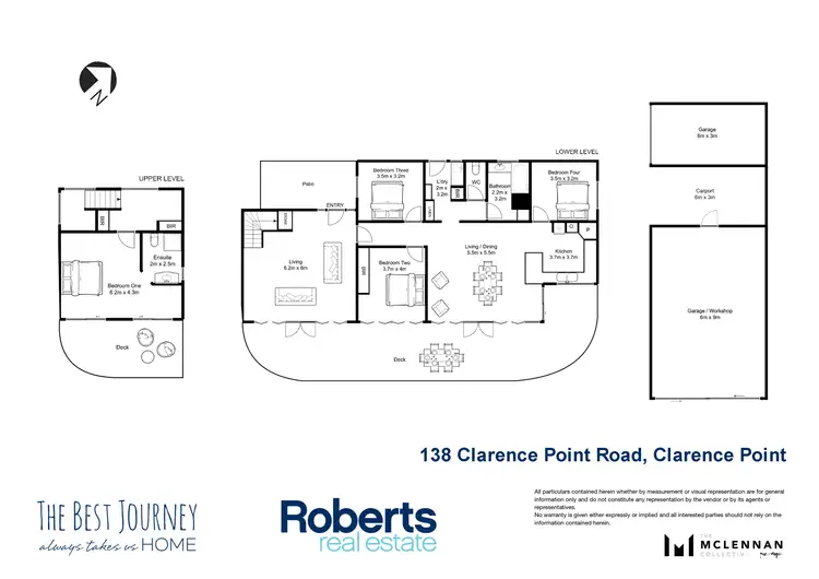 Floorplan of Homely house listing, 138 Clarence Point Road, Clarence Point TAS 7270