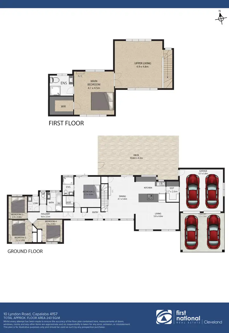 Floorplan of Homely rural property listing, 10 Lyndon Road, Capalaba QLD 4157