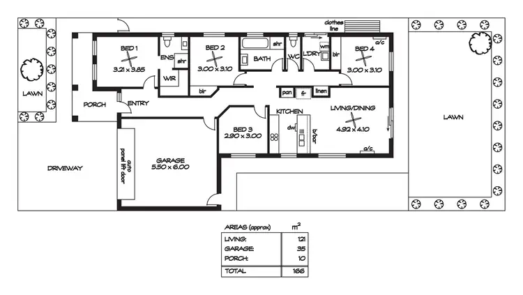 Floorplan of Homely house listing, 34 St Georges Way, Blakeview SA 5114
