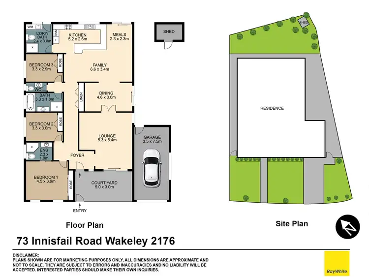 Floorplan of Homely house listing, 73 Innisfail Road, Wakeley NSW 2176
