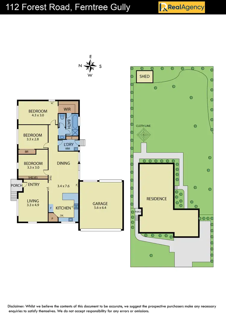 Floorplan of Homely house listing, 112 Forest Road, Ferntree Gully VIC 3156