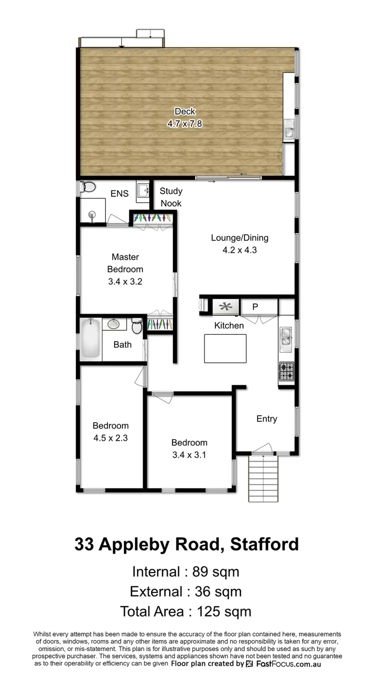 Floorplan of Homely house listing, 33 Appleby Road, Stafford QLD 4053