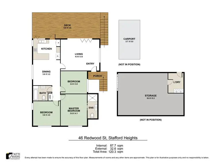 Floorplan of Homely house listing, 46 Redwood Street, Stafford Heights QLD 4053