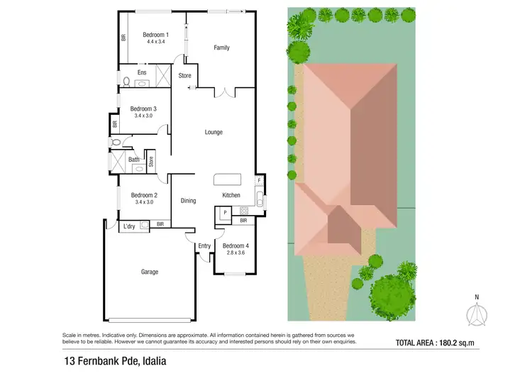 Floorplan of Homely house listing, 13 Fernbank Parade, Idalia QLD 4811