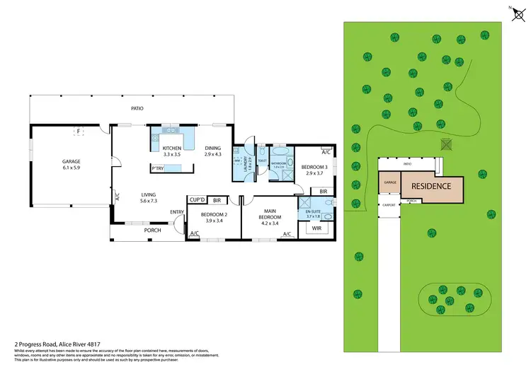 Floorplan of Homely house listing, 2 Progress Road, Alice River QLD 4817