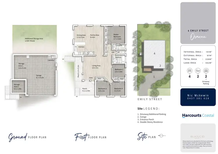 Floorplan of Homely house listing, 6 Emily Street, Ormeau QLD 4208