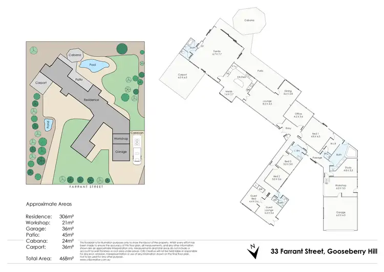 Floorplan of Homely house listing, 33 Farrant Street, Gooseberry Hill WA 6076