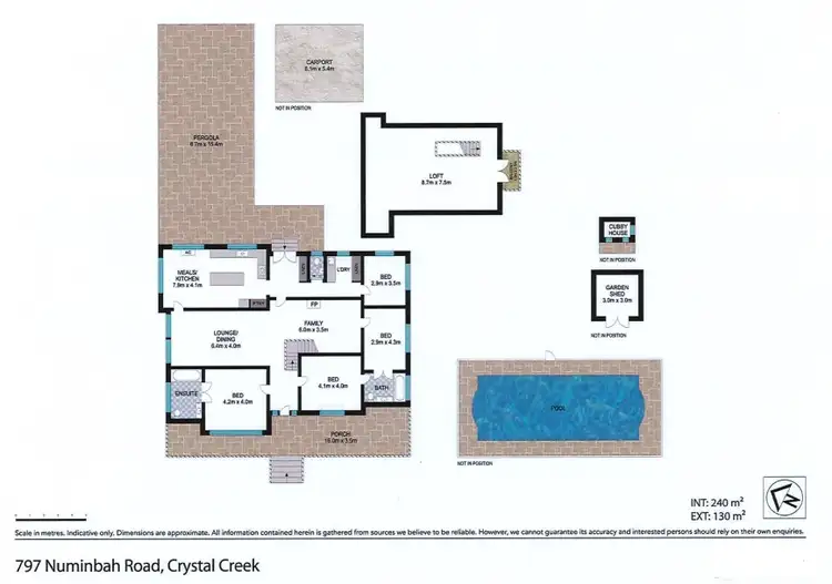 Floorplan of Homely rural property listing, 797 Numinbah Road, Crystal Creek NSW 2484
