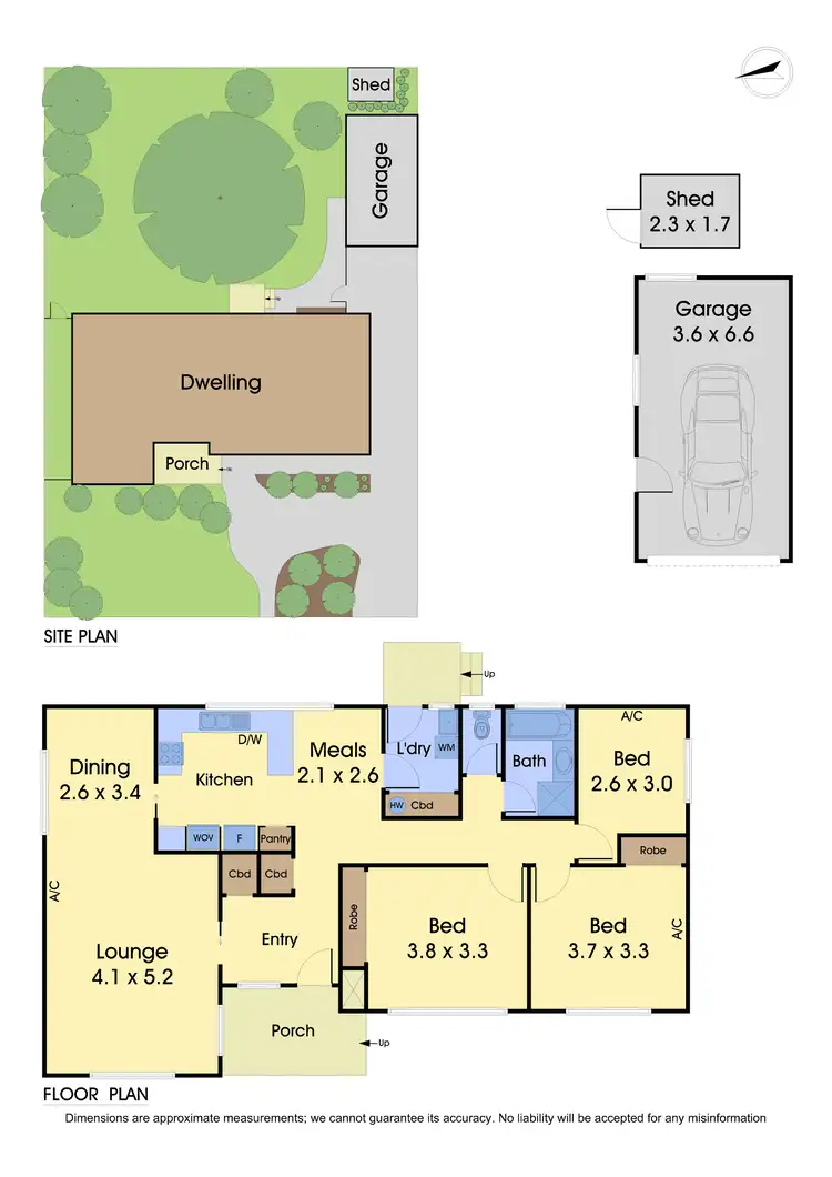 Floorplan of Homely house listing, 18 Elonera Avenue, Yallambie VIC 3085