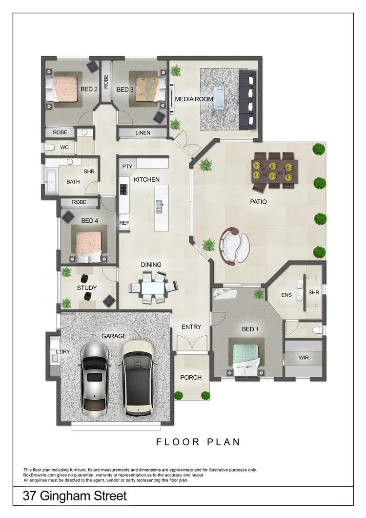 Floorplan of Homely house listing, 37 Gingham Street, Glenella QLD 4740