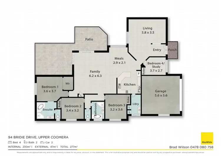 Floorplan of Homely house listing, 94 Bridie Drive, Upper Coomera QLD 4209