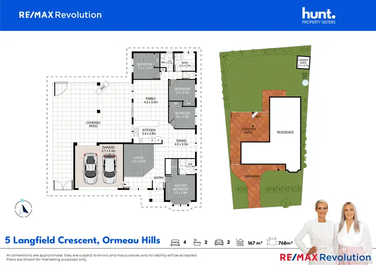 Floorplan of Homely house listing, 5 Langfield Crescent, Ormeau Hills QLD 4208
