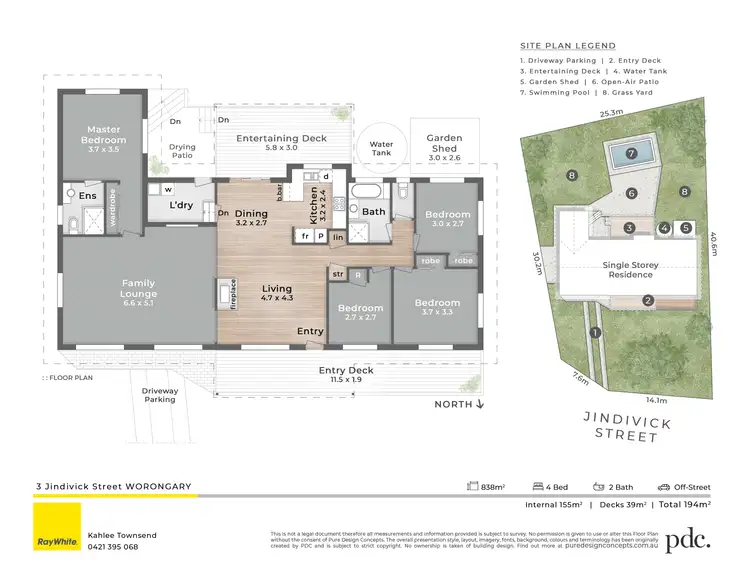 Floorplan of Homely house listing, 3 Jindivick Street, Worongary QLD 4213