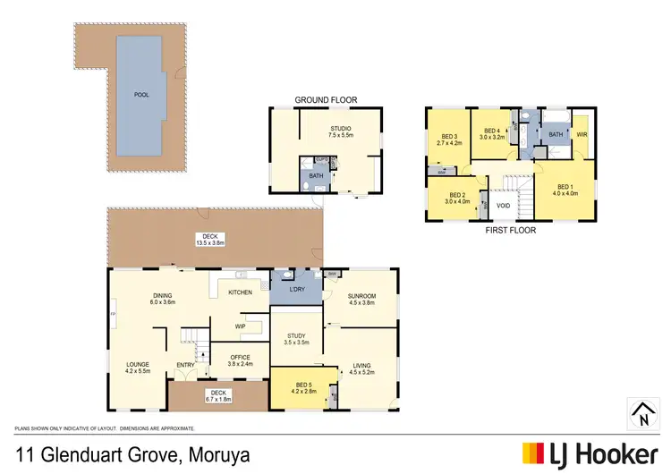 Floorplan of Homely house listing, 11 Glenduart Grove, Moruya NSW 2537