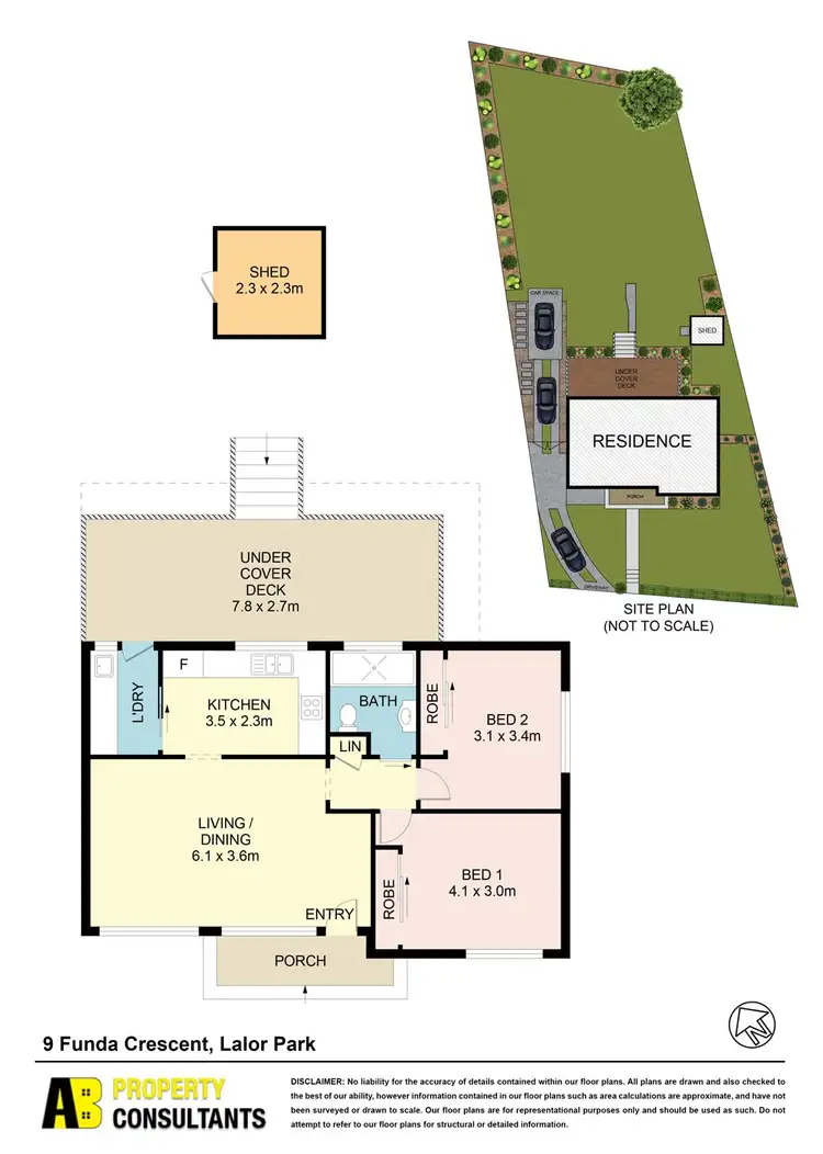 Floorplan of Homely house listing, 9 Funda Crescent, Lalor Park NSW 2147