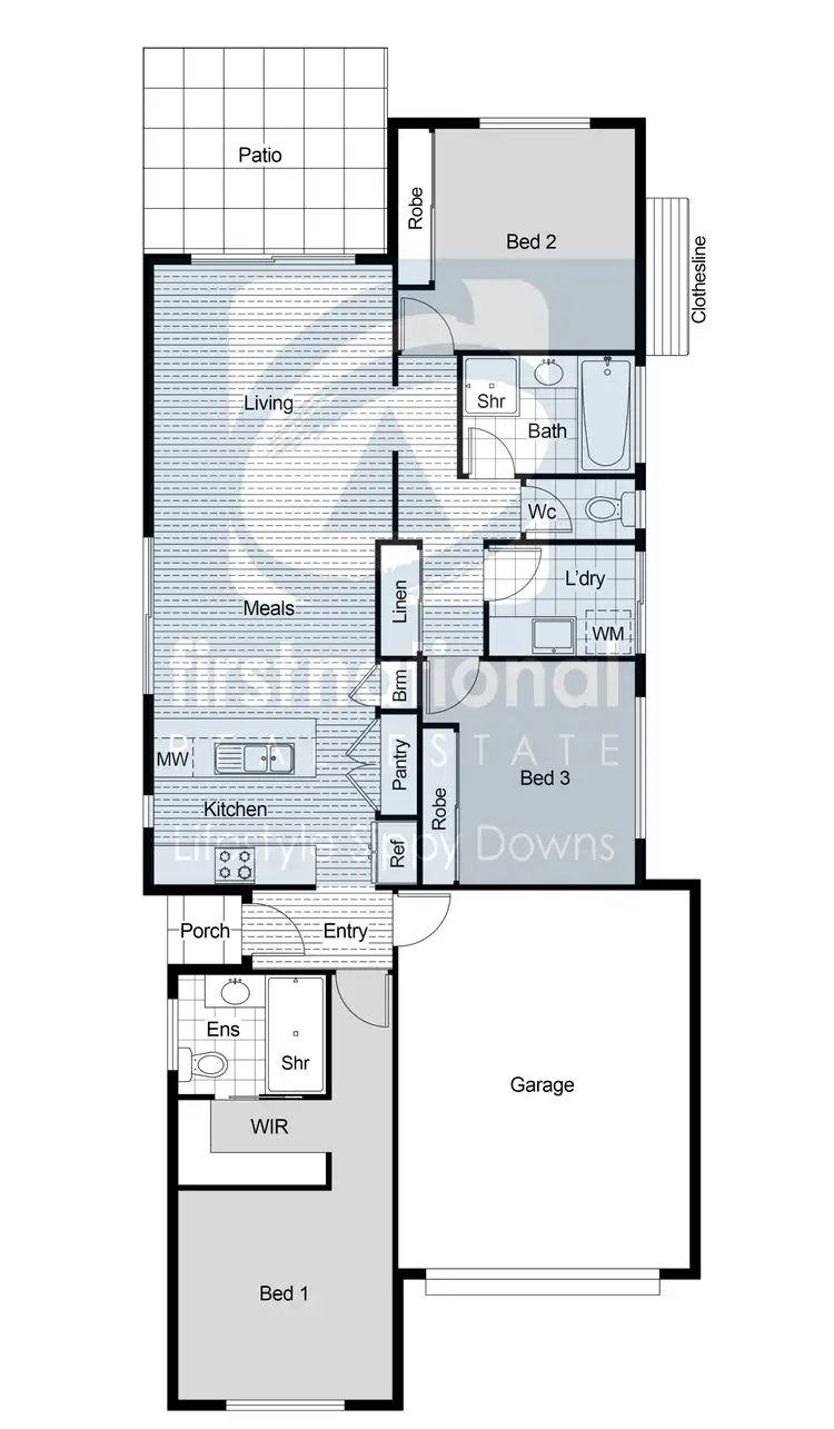 Floorplan of Homely house listing, 18 Driver Street, Palmview QLD 4553