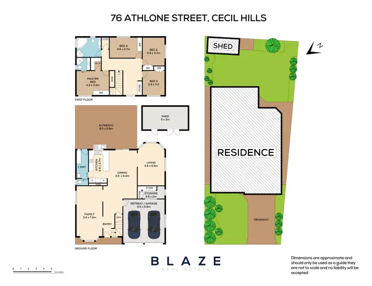 Floorplan of Homely house listing, 76 Athlone Street, Cecil Hills NSW 2171