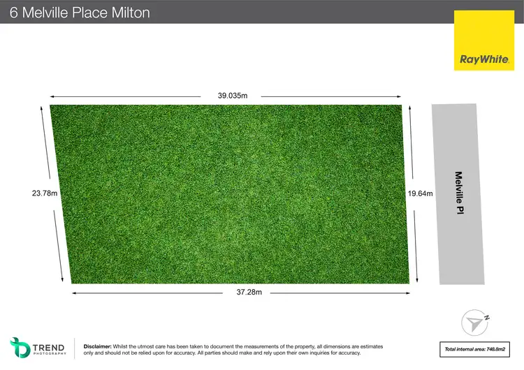 Floorplan of Homely land listing, 6 Melville Place, Milton NSW 2538