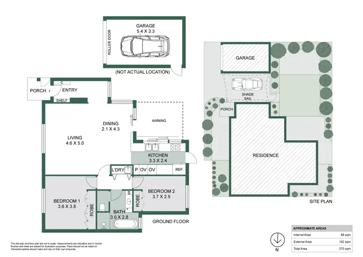 Floorplan of Homely house listing, 52B Glyde Street, Mosman Park WA 6012
