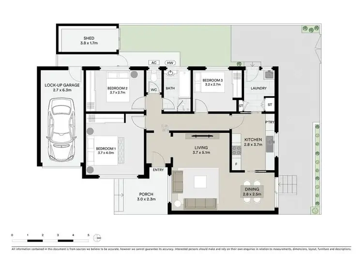 Floorplan of Homely villa listing, 2/27 Toomevara Street, Kogarah NSW 2217