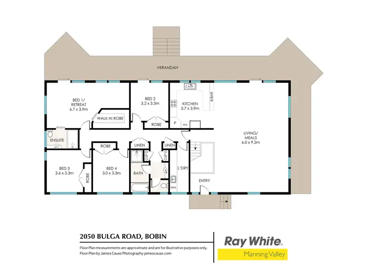 Floorplan of Homely house listing, 2050 Bulga Road, Bobin NSW 2429