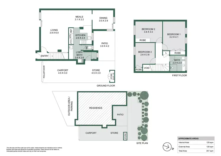 Floorplan of Homely townhouse listing, 5/10 Richardson Avenue, Claremont WA 6010