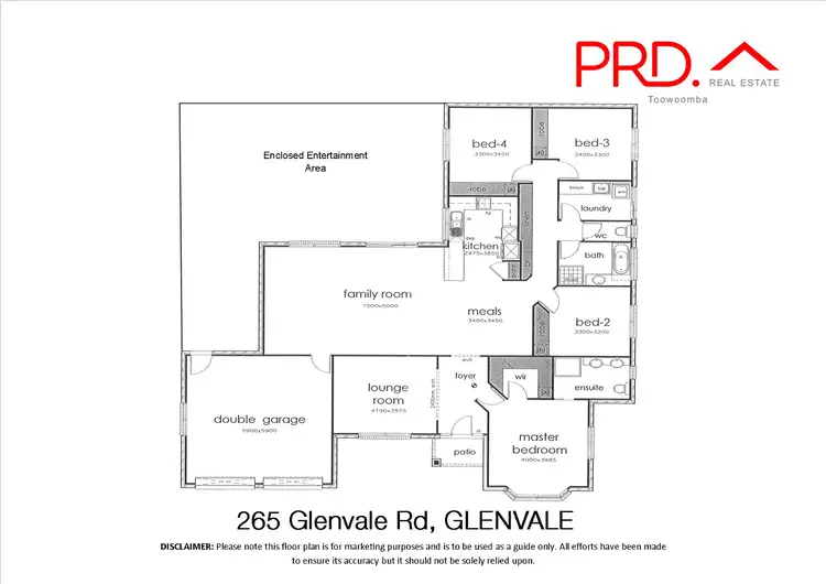 Floorplan of Homely house listing, 265 Glenvale Road, Glenvale QLD 4350