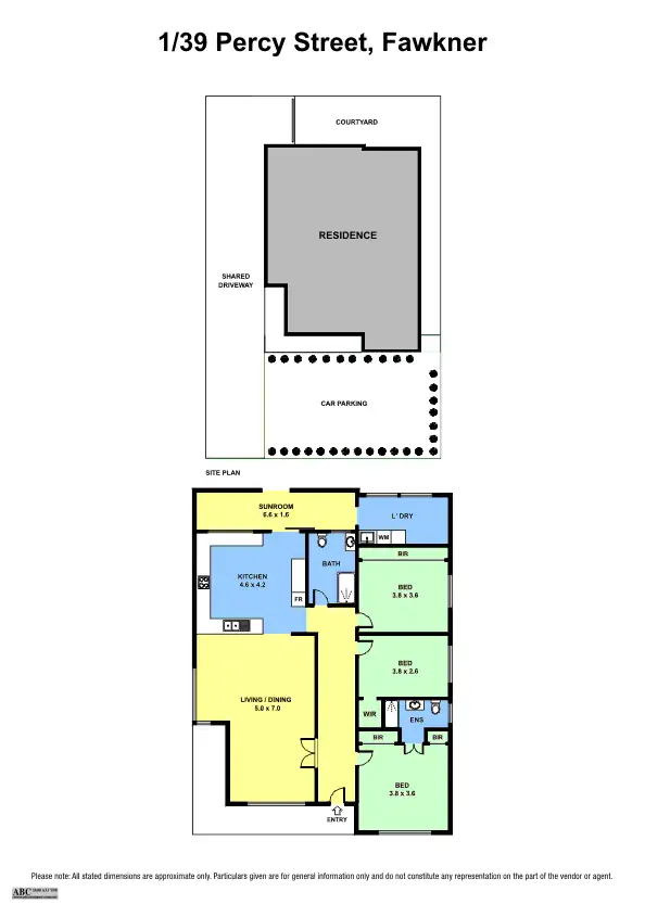 Floorplan of Homely house listing, 1/39 Percy Street, Fawkner VIC 3060