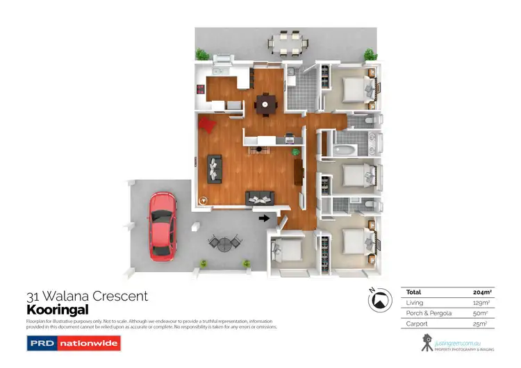 Floorplan of Homely house listing, 31 Walana Crescent, Kooringal NSW 2650