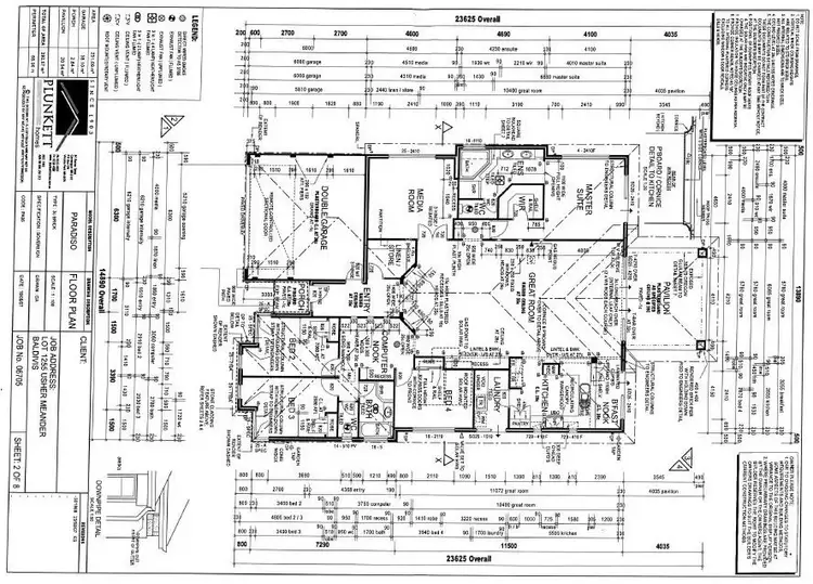Floorplan of Homely house listing, 43 Usher Meander, Baldivis WA 6171