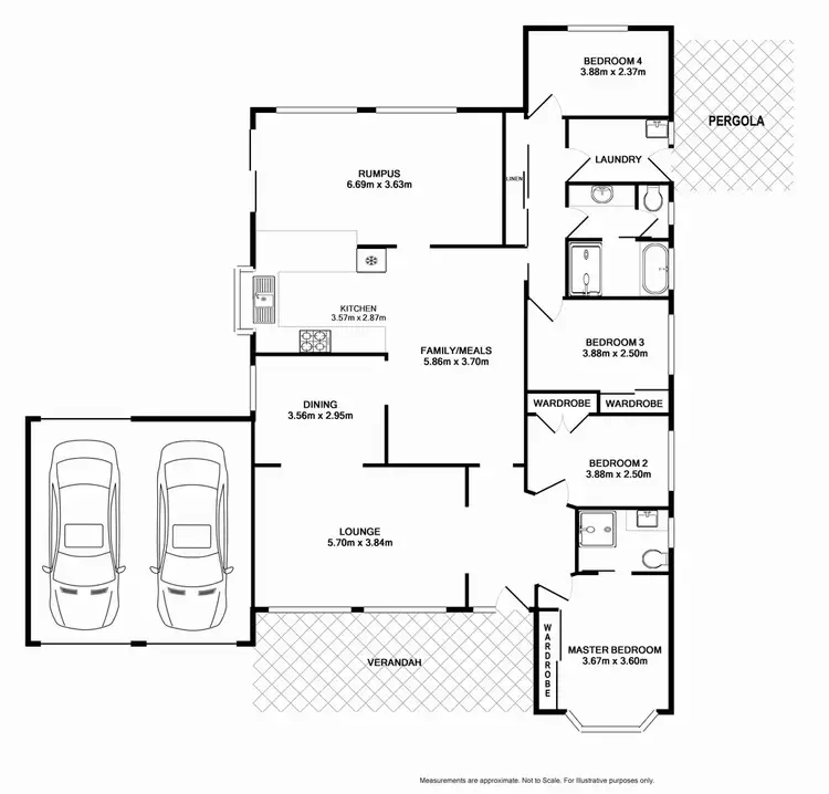 Floorplan of Homely house listing, 23 Mount Huon Circuit, Glen Alpine NSW 2560