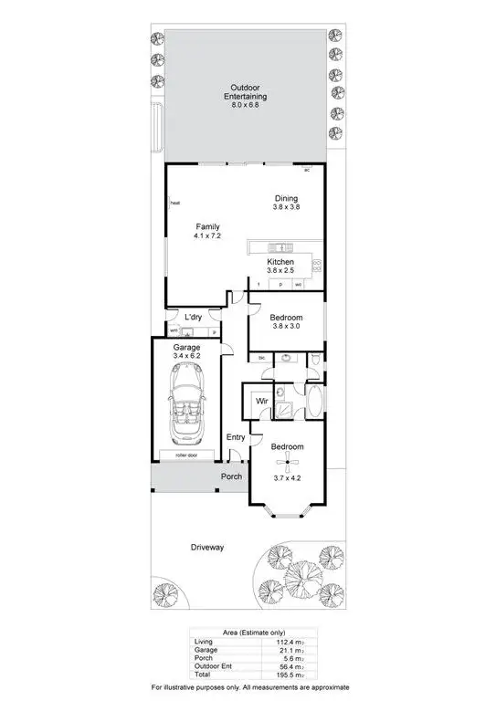 Floorplan of Homely house listing, 1A North Parade, Torrensville SA 5031