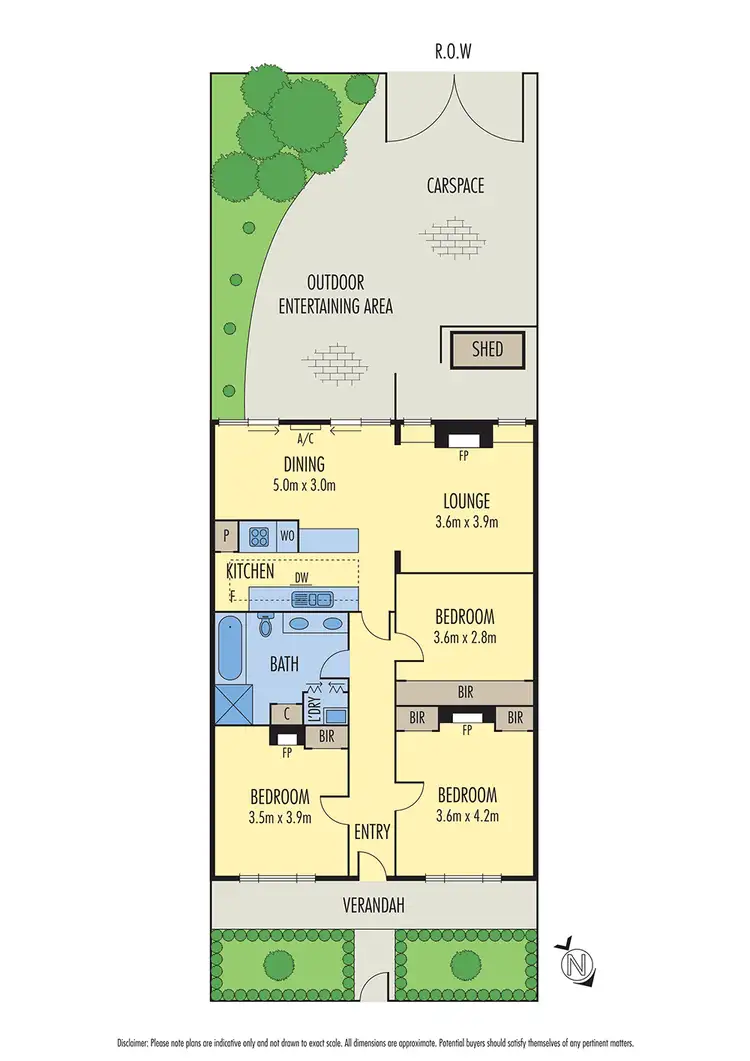 Floorplan of Homely house listing, 110 Page Street, Albert Park VIC 3206