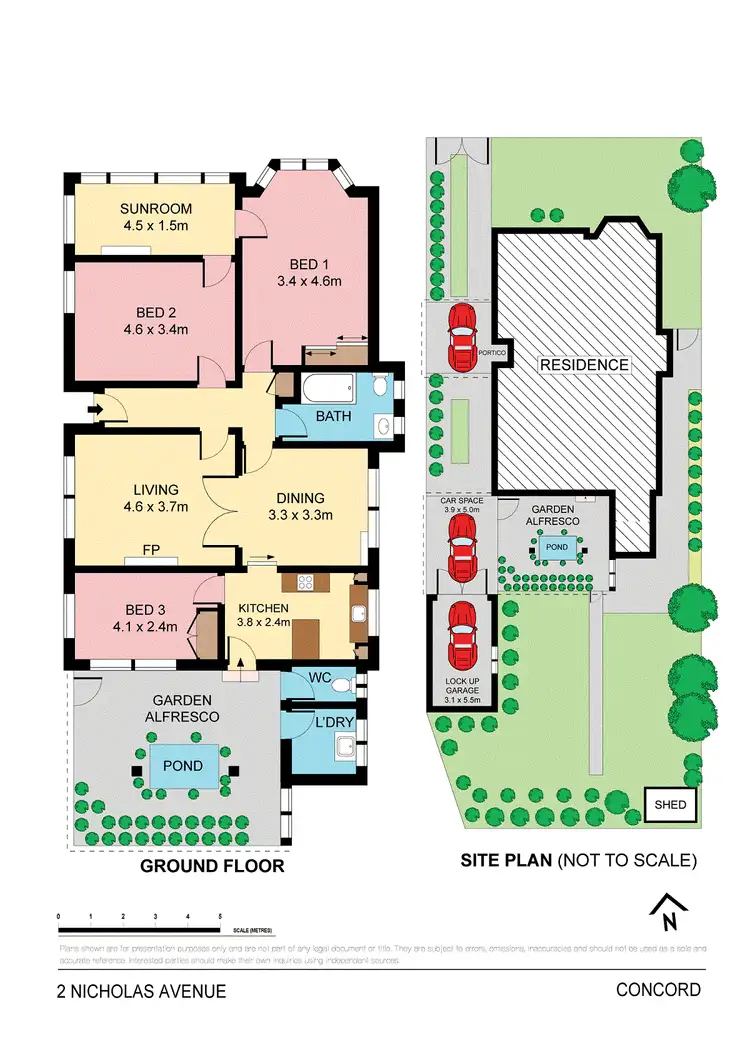 Floorplan of Homely house listing, 2 Nicholas Avenue, Concord NSW 2137