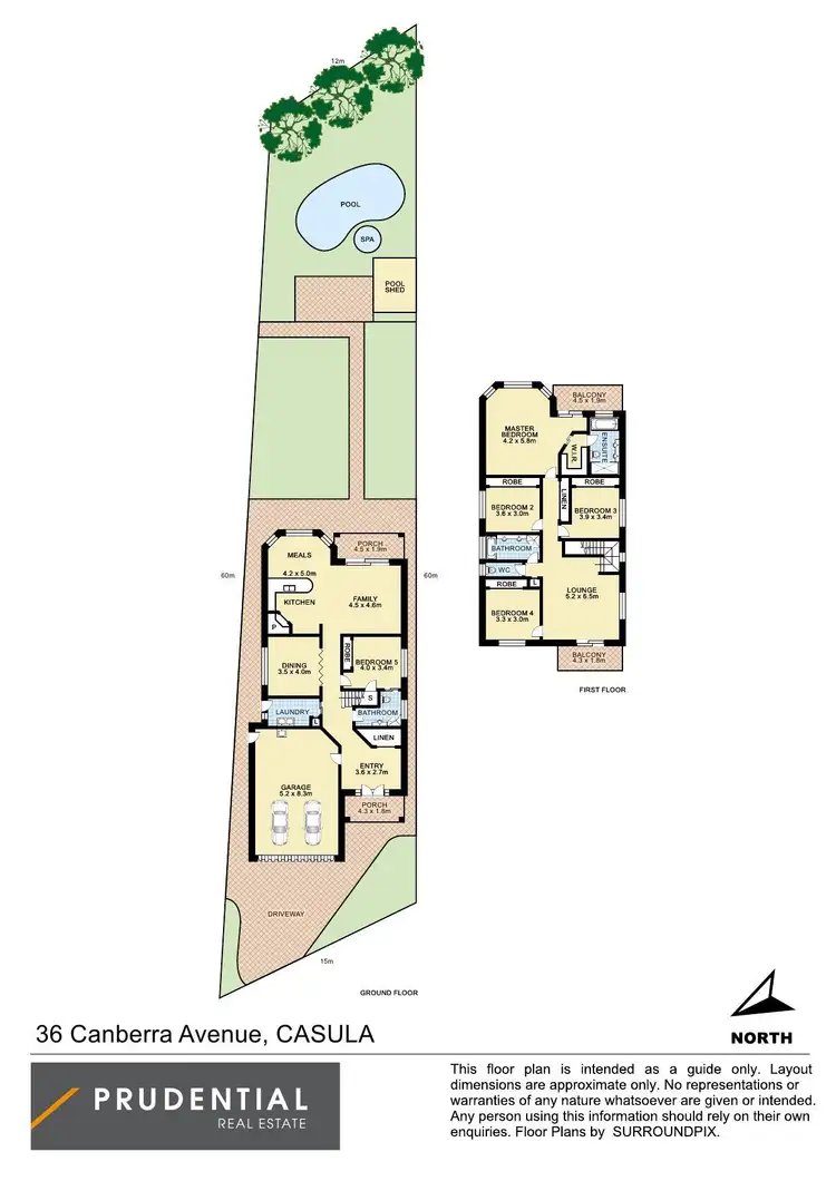 Floorplan of Homely house listing, 36 Canberra Avenue, Casula NSW 2170