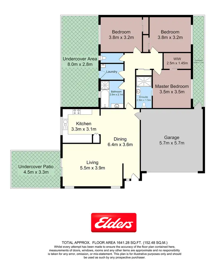Floorplan of Homely semi-detached listing, 2/20 FITZPATRICK STREET, Upper Coomera QLD 4209