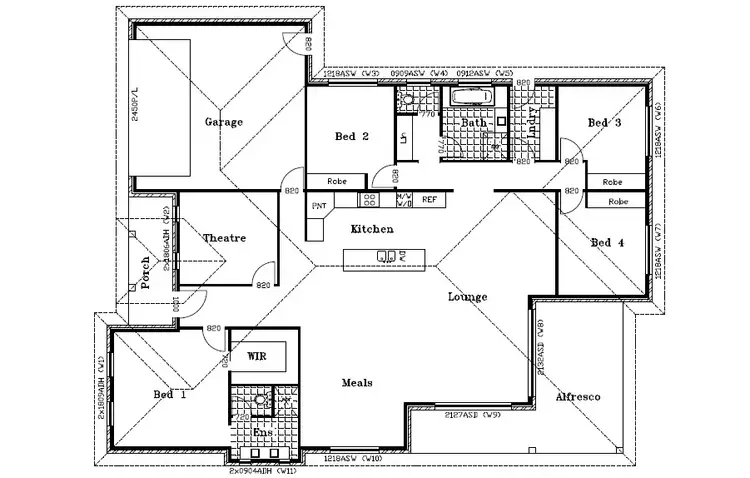 Floorplan of Homely house listing, 23 Oxbow Place, Clarence Town NSW 2321