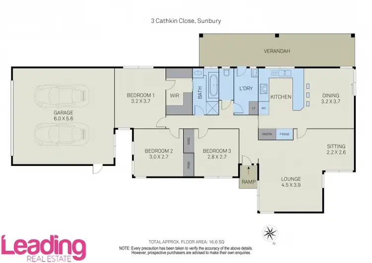 Floorplan of Homely house listing, 3 Cathkin Close, Sunbury VIC 3429