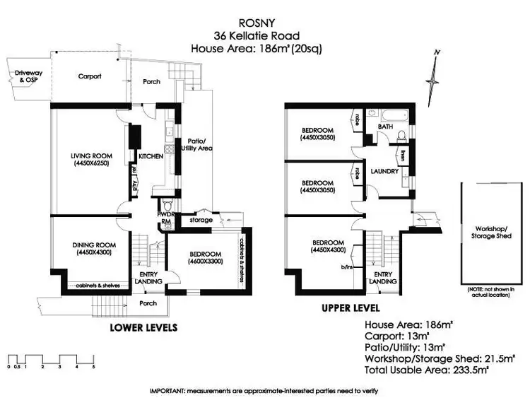 Floorplan of Homely house listing, 36 Kellatie Road, Rosny TAS 7018