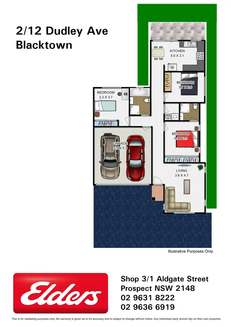 Floorplan of Homely house listing, 2/12 Dudley Avenue, Blacktown NSW 2148