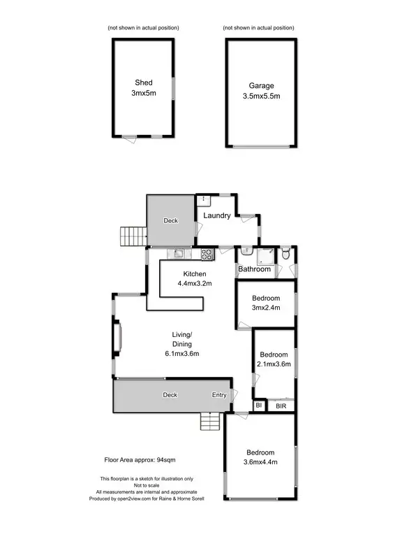 Floorplan of Homely house listing, 15 Riaweena Road, Dodges Ferry TAS 7173