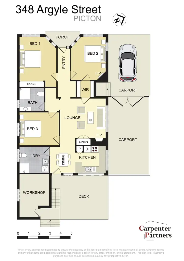 Floorplan of Homely house listing, 348 Argyle Street, Picton NSW 2571