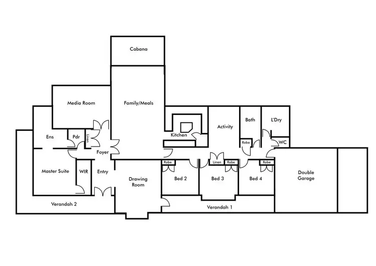 Floorplan of Homely house listing, 5 Cartland Court, Bedfordale WA 6112